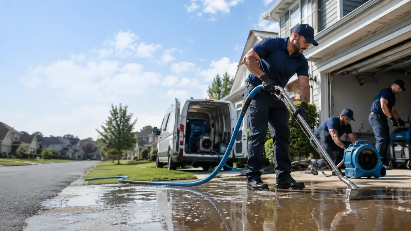 Flood Damage Restoration in Camino, CA